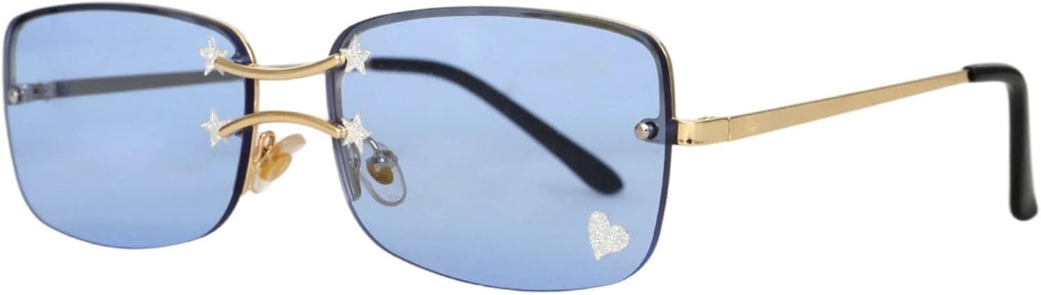 willochra Модные винтажные солнцезащитные очки в форме маленького металлического сердечка, ретро, без оправы, с защитой от УФ-излучения UV400, летние очки для женщин и мужчин, C5
willochra Модные винтажные солнцезащитные очки в форме маленького металлического сердечка, ретро, без оправы, с защитой от УФ-излучения UV400, летние очки для женщин и мужчин, C5