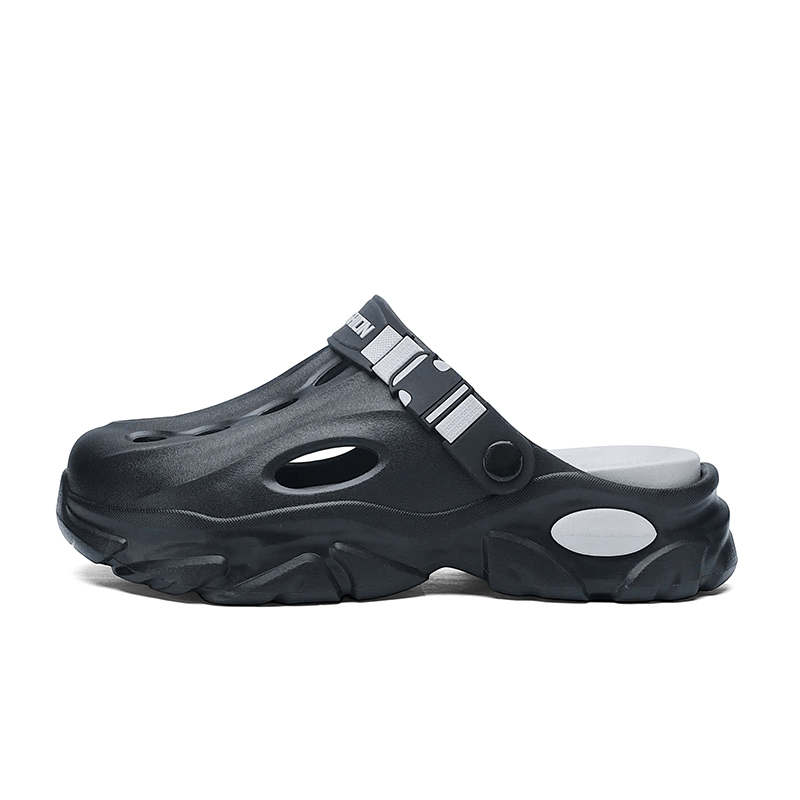 NANJIREN Клоги мужские черно-серые, цвет Black Gray
NANJIREN Клоги мужские черно-серые, цвет Black Gray
