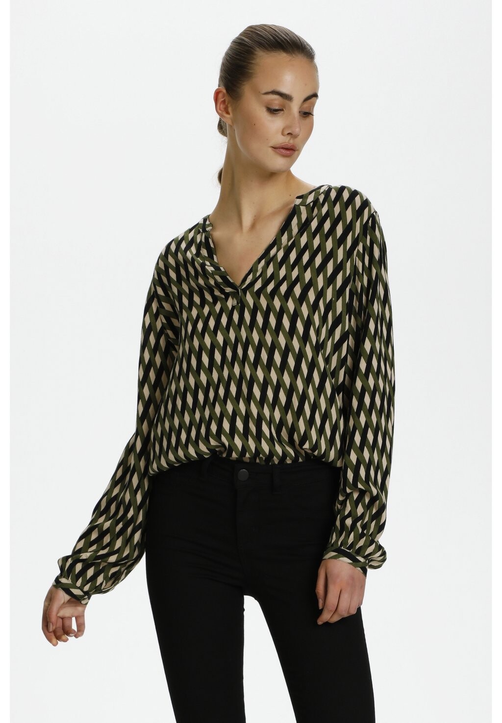 Блузка Kaffe, зеленый
Блузка Kaffe, зеленый