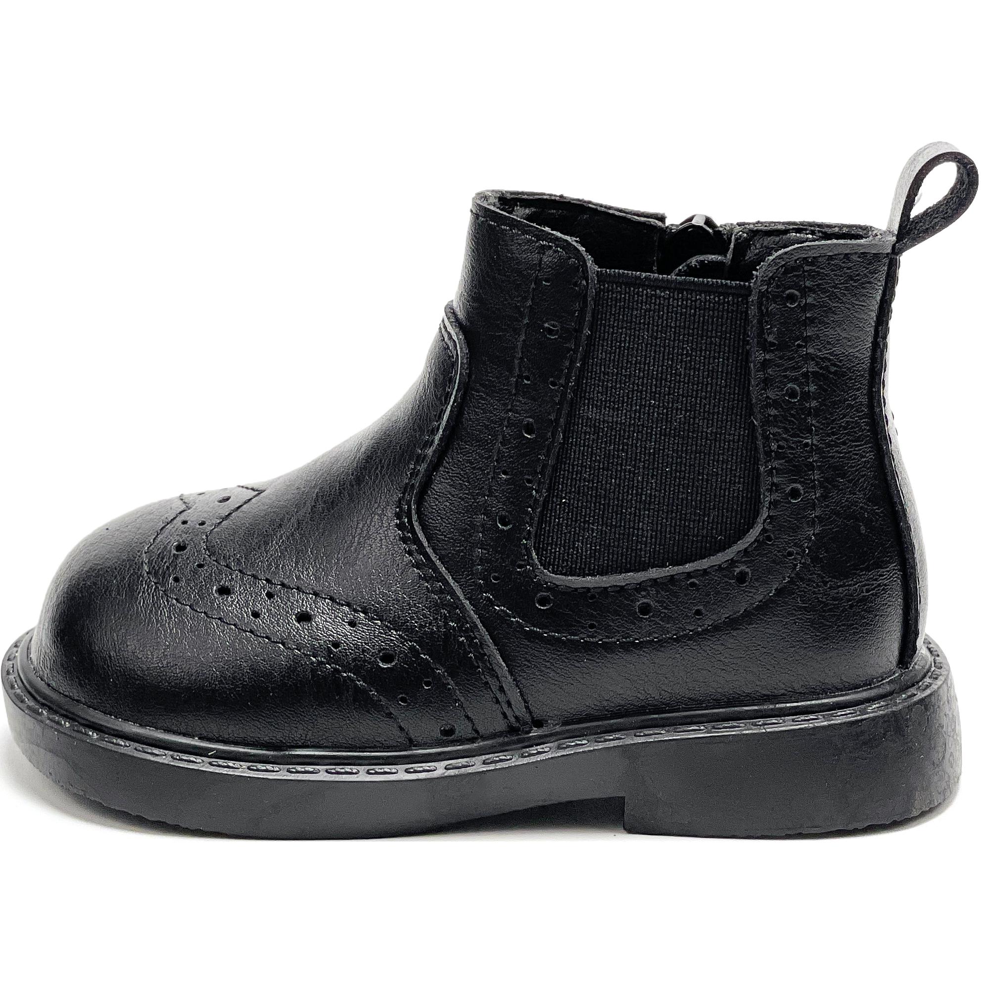 Детские кожаные ботинки для детей QINUOSHU, черный
Детские кожаные ботинки для детей QINUOSHU, черный