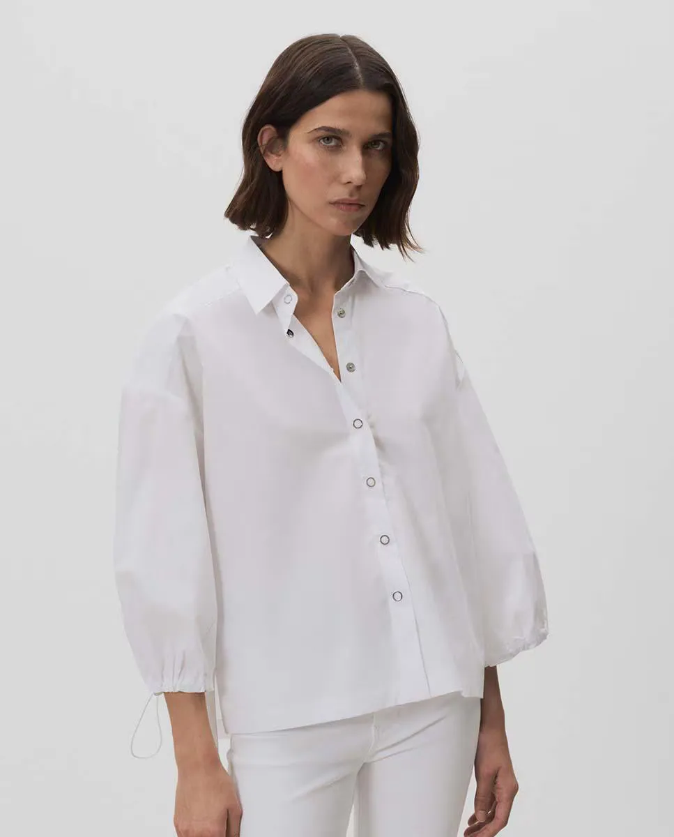 Женская рубашка с широкими пышными рукавами Simorra, белый
Женская рубашка с широкими пышными рукавами Simorra, белый