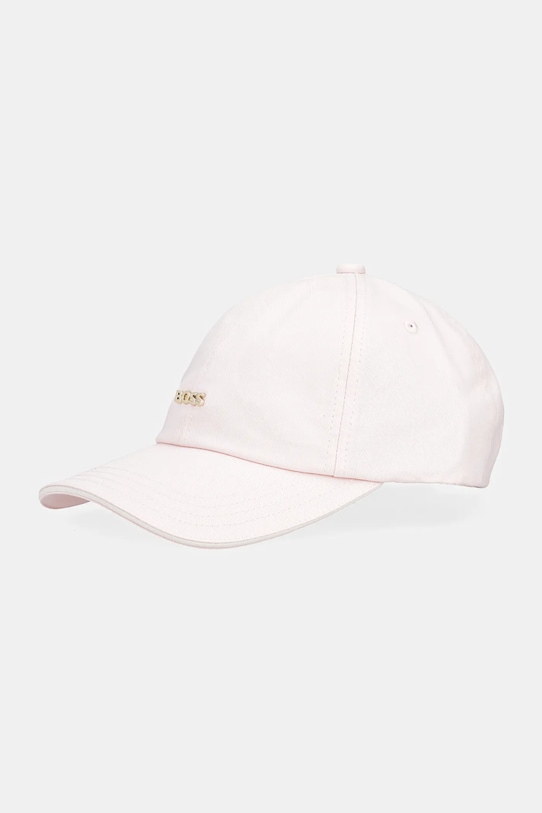 Хлопковая кепка с козырьком Boss, розовый
Хлопковая кепка с козырьком Boss, розовый