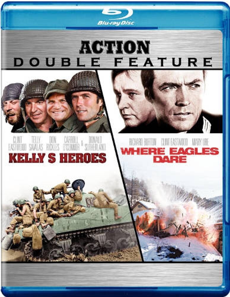 Диск Blu-ray Kelly's Heroes / Where Eagles Dare - Clint Eastwood Double Feature
Диск Blu-ray Kelly's Heroes / Where Eagles Dare - Clint Eastwood Double Feature