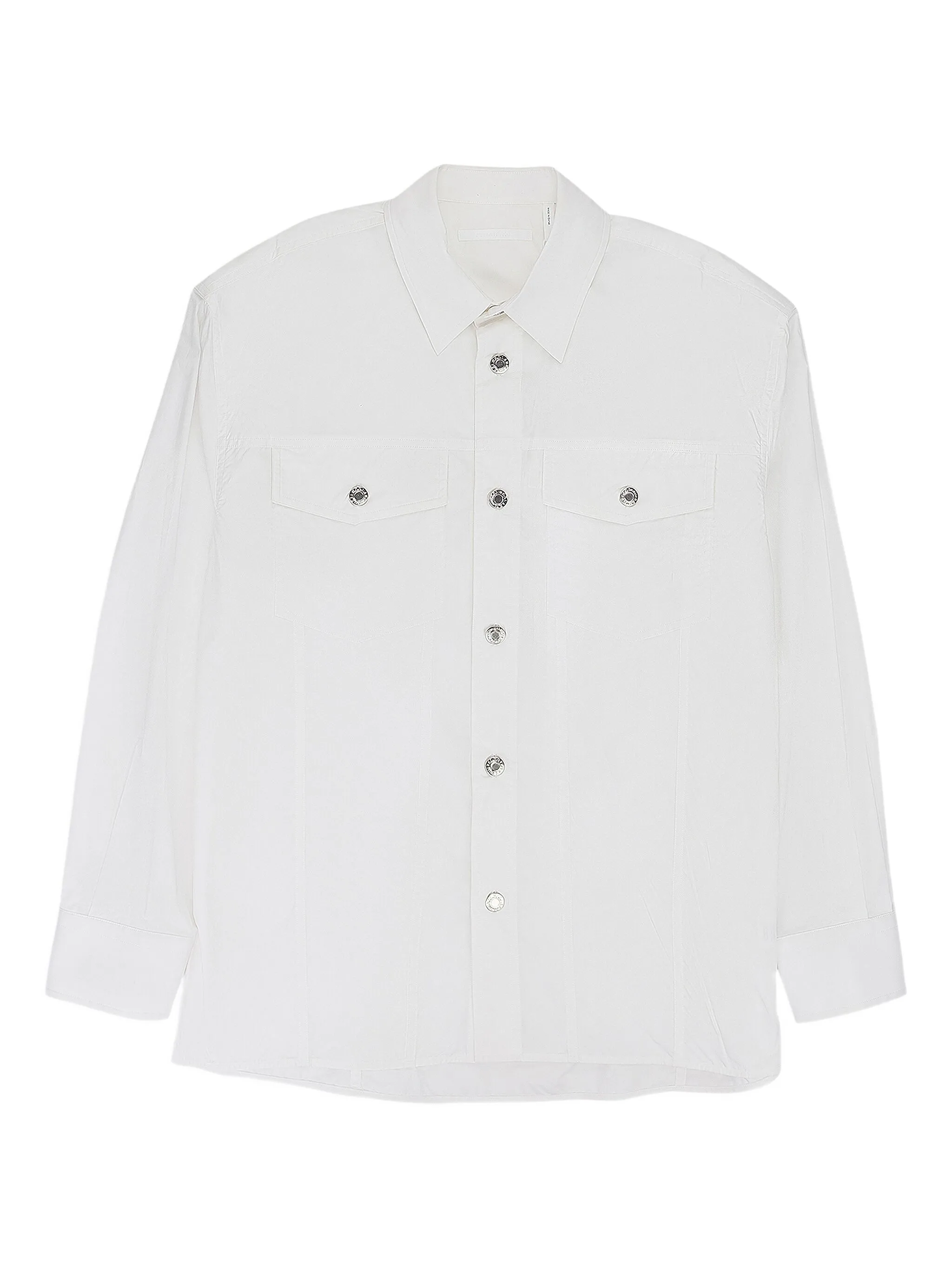 Поплиновая рубашка Helmut Lang, белый
Поплиновая рубашка Helmut Lang, белый
