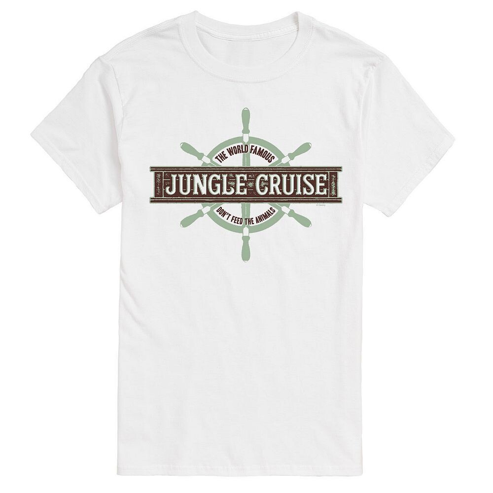 Мужская футболка с всемирно известным графическим рисунком Disney's Jungle Cruise, белый
Мужская футболка с всемирно известным графическим рисунком Disney's Jungle Cruise, белый
