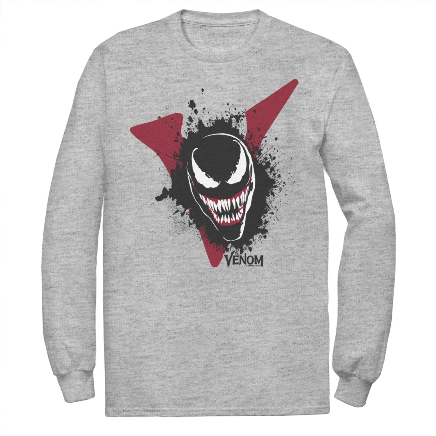 Мужская футболка Marvel Venom с большим V-образным вырезом и рисунком брызг краски
Мужская футболка Marvel Venom с большим V-образным вырезом и рисунком брызг краски