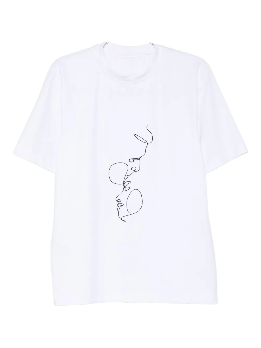 Футболка с линейным принтом HAMZA, белый
Футболка с линейным принтом HAMZA, белый