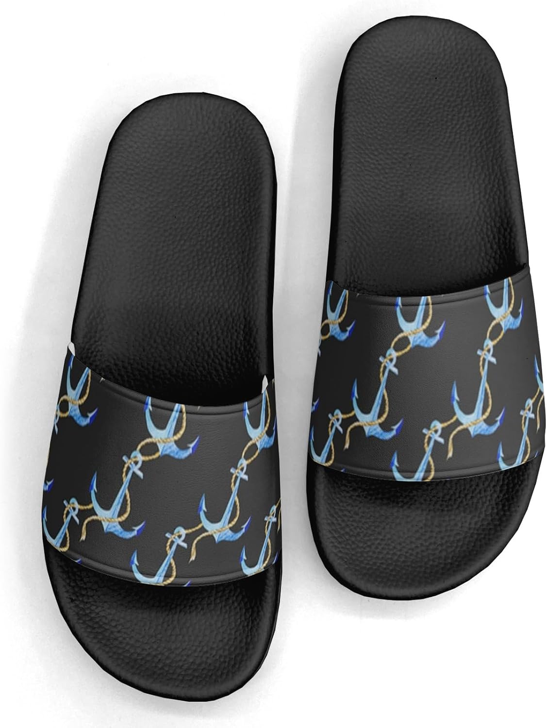 Морские якоря Дизайн тапочки сандалии для женщин и мужчин, повседневные спортивные сандалии, тапочки для бассейна, душа, для дома и улицы Generic, Anchor Rope Custom 6
Морские якоря Дизайн тапочки сандалии для женщин и мужчин, повседневные спортивные сандалии, тапочки для бассейна, душа, для дома и улицы Generic, Anchor Rope Custom 6