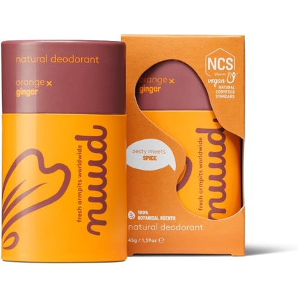 Натуральный веганский дезодорант Апельсин X Имбирь Stick Nuud
Натуральный веганский дезодорант Апельсин X Имбирь Stick Nuud