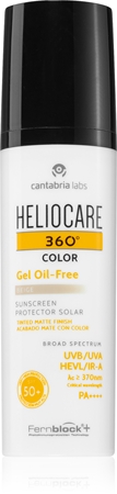 Тонизирующий защитный гель spf 50+ Heliocare 360° Color Gel Oil-Free, Beige 50 ml 
Тонизирующий защитный гель spf 50+ Heliocare 360° Color Gel Oil-Free, Beige 50 ml