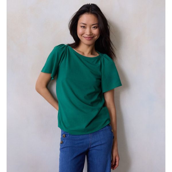 Женская футболка с V-образным вырезом Lc Lauren Conrad, цвет tank green 
Женская футболка с V-образным вырезом Lc Lauren Conrad, цвет tank green