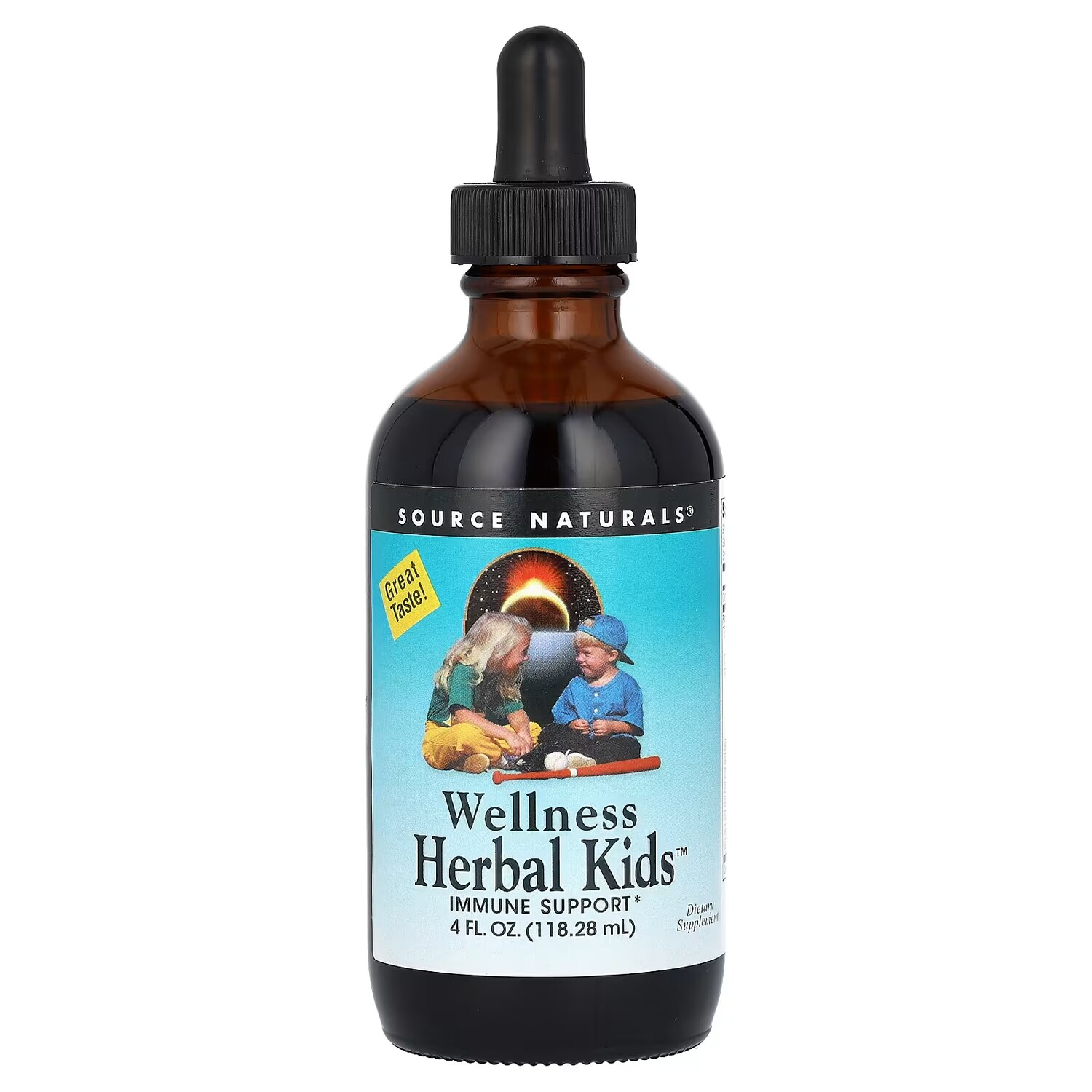 Добавка Source Naturals Wellness Herbal Kids, 118,28 мл
Добавка Source Naturals Wellness Herbal Kids, 118,28 мл