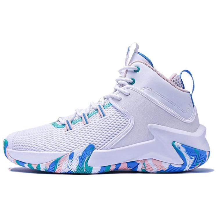 QIAODAN Износостойкие, дышащие, нескользящие, высокие баскетбольные кроссовки, мужские, белые, синие, розовые
QIAODAN Износостойкие, дышащие, нескользящие, высокие баскетбольные кроссовки, мужские, белые, синие, розовые