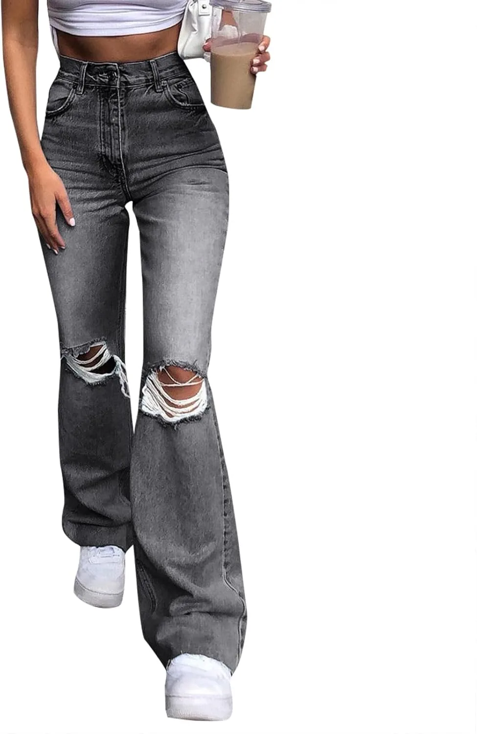 Женские джинсы Boyfriend с потертостями, прямые, мешковатые, с карманом ZXCTKA
Женские джинсы Boyfriend с потертостями, прямые, мешковатые, с карманом ZXCTKA