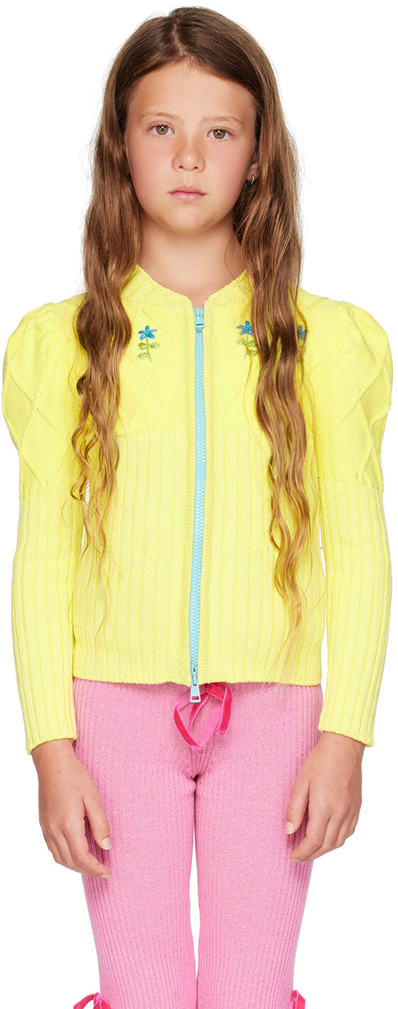 Детский желтый кардиган на молнии Cormio
Детский желтый кардиган на молнии Cormio
