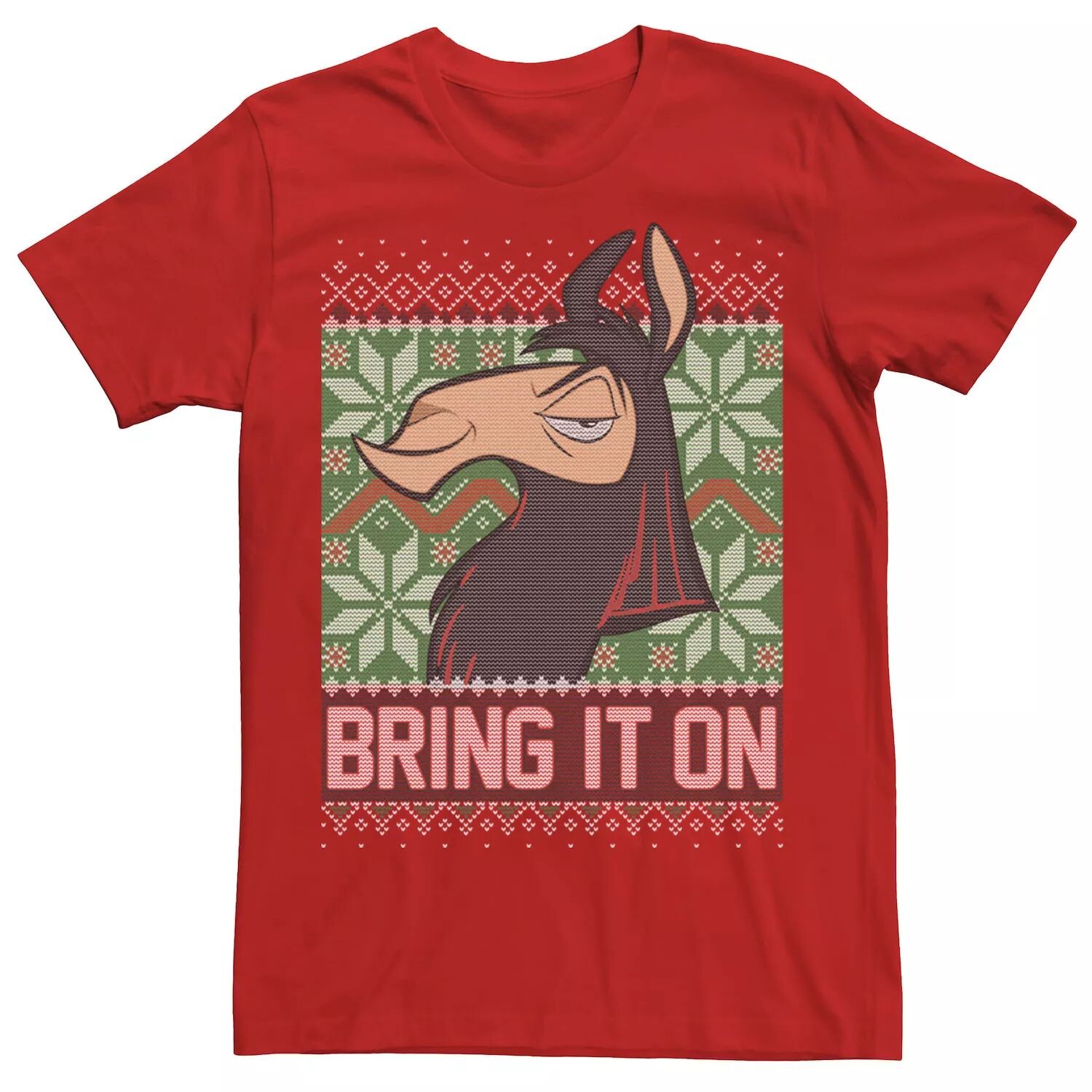 Мужская рождественская футболка The Emperor's New Groove Bring It On Christmas Disney
Мужская рождественская футболка The Emperor's New Groove Bring It On Christmas Disney