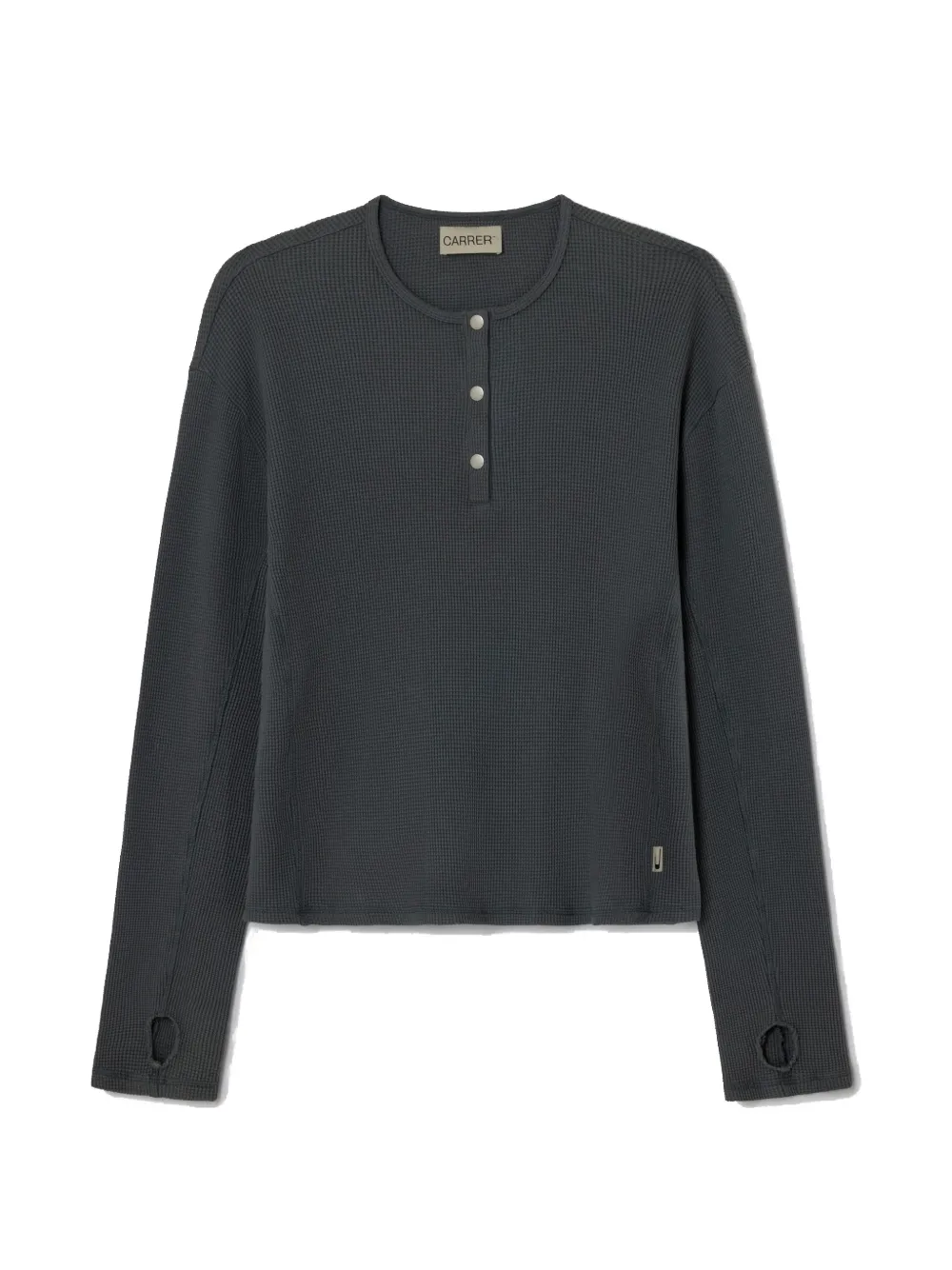 Лонгслив с длинными рукавами и воротником хенли lis Carrer, серый
Лонгслив с длинными рукавами и воротником хенли lis Carrer, серый
