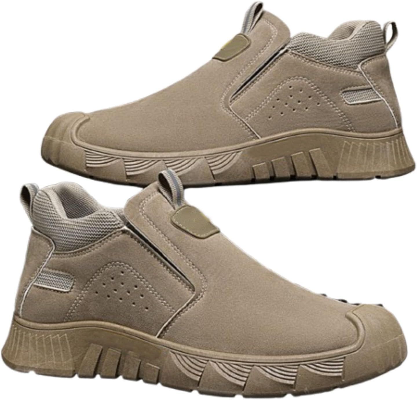 Мужские ботинки, обувь без шнурков с противоскользящей подошвой, водонепроницаемые кожаные повседневные туфли для улицы, строительства и повседневного использования Generic, коричневый
Мужские ботинки, обувь без шнурков с противоскользящей подошвой, водонепроницаемые кожаные повседневные туфли для улицы, строительства и повседневного использования Generic, коричневый