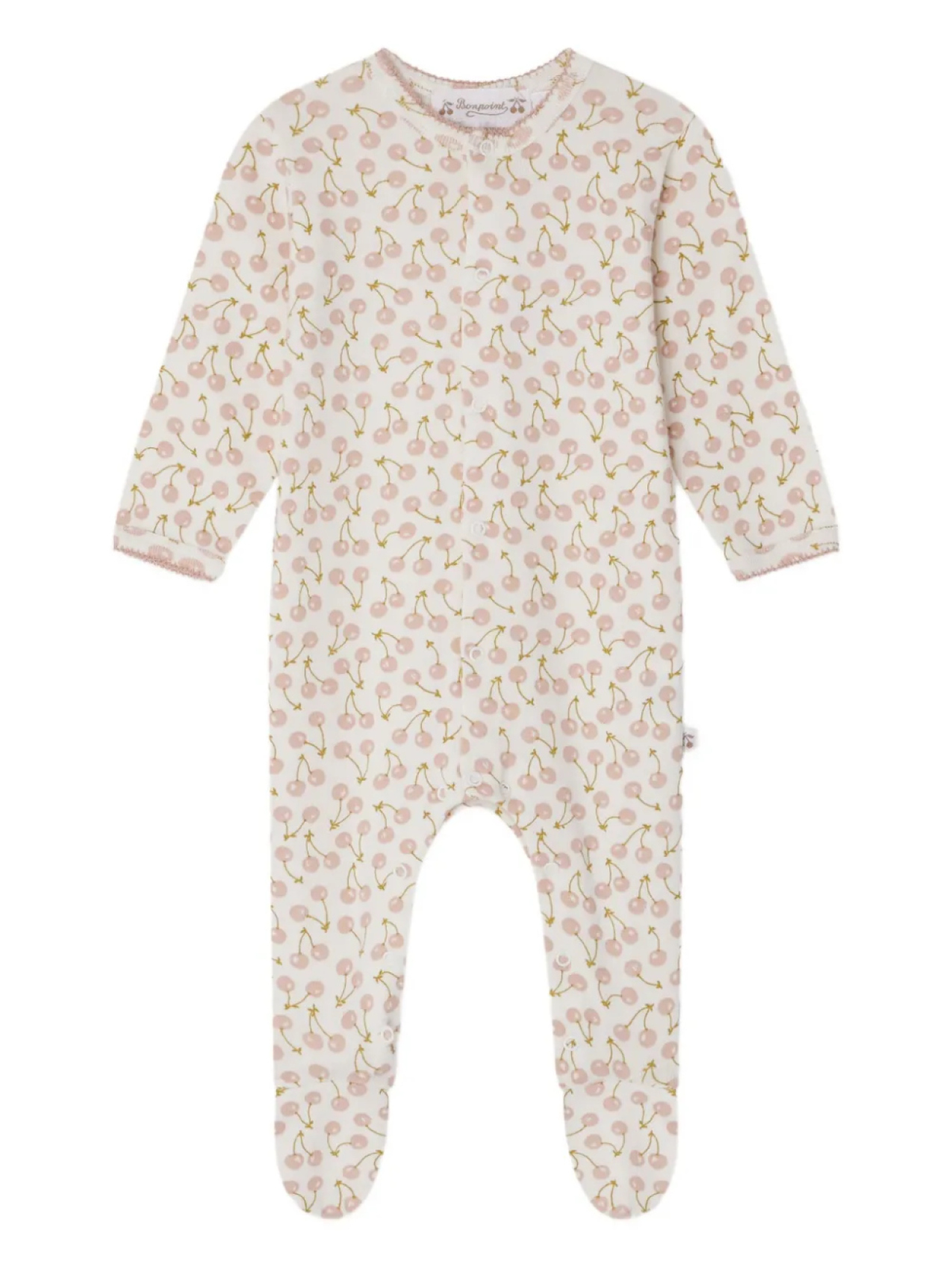 Пижама Bonpoint с принтом вишни, белый
Пижама Bonpoint с принтом вишни, белый