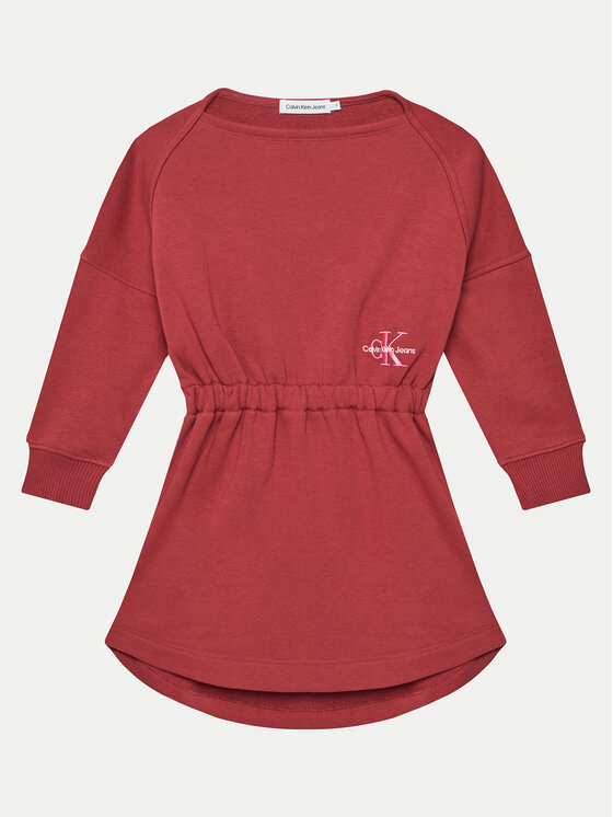 Свободный крой трикотажное платье Monogram IG0IG02316 M Calvin Klein Jeans, красный
Свободный крой трикотажное платье Monogram IG0IG02316 M Calvin Klein Jeans, красный