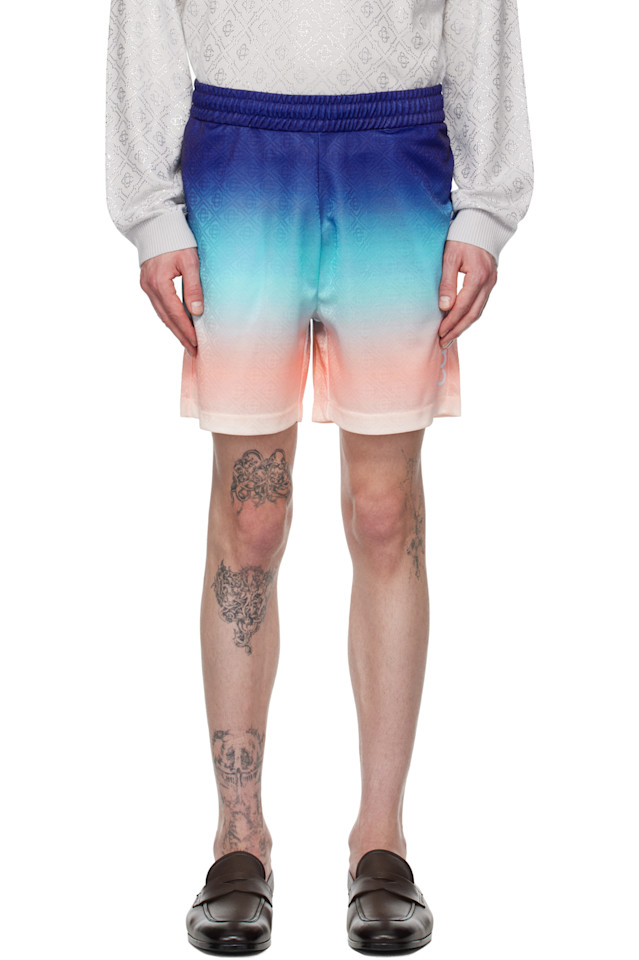 Градиентные футбольные шорты Casablanca, мультиколор
Градиентные футбольные шорты Casablanca, мультиколор