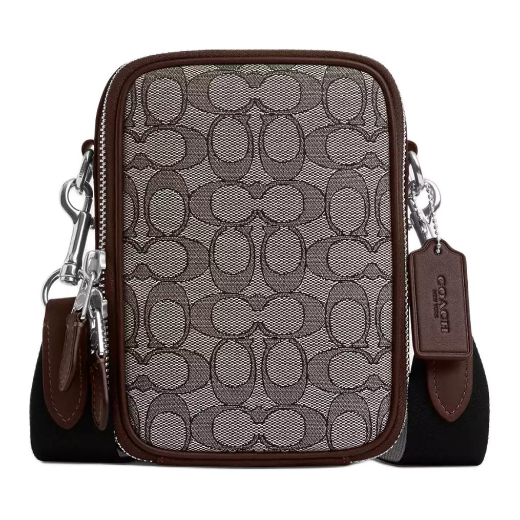 Stanton Refined Pebble Pattern Leather With Calfskin Shoulder Bag, Crossbody Bag Small Men's Silver & Maple COACH
Stanton Refined Pebble Pattern Leather With Calfskin Shoulder Bag, Crossbody Bag Small Men's Silver & Maple COACH