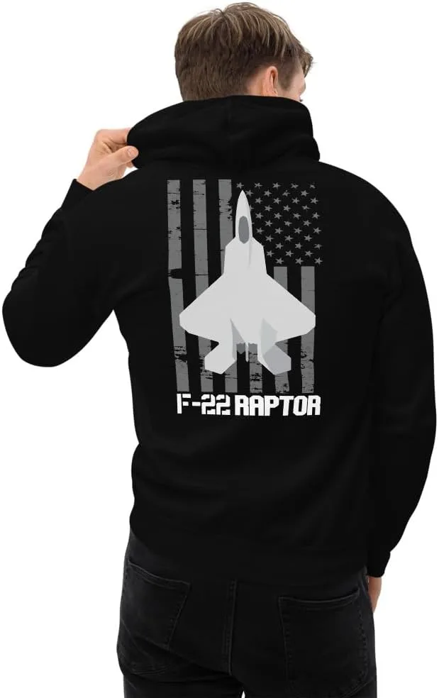 Толстовка с принтом F-22 Raptor
Толстовка с принтом F-22 Raptor