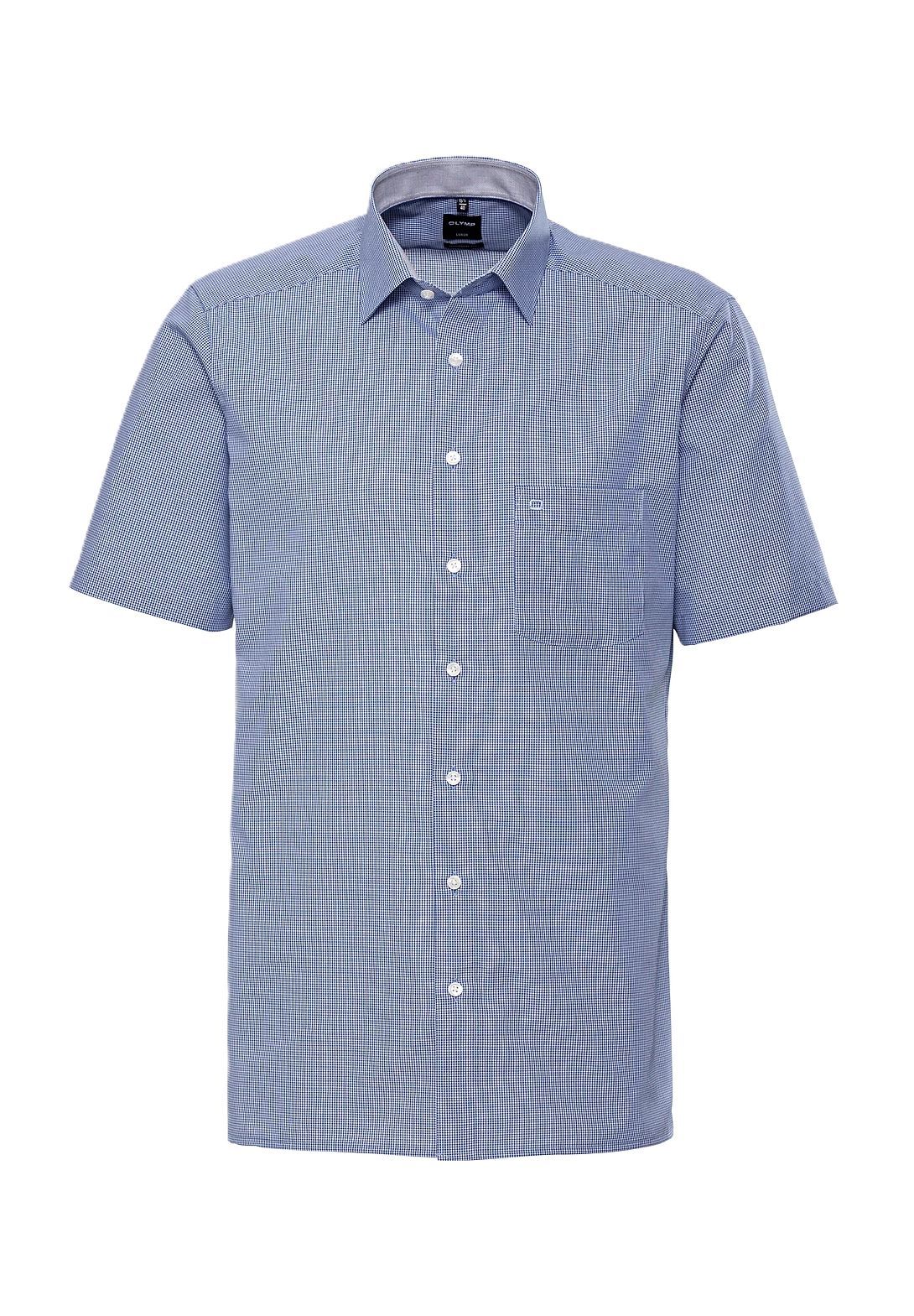 Деловая рубашка, современный крой, короткие рукава, мужская OLYMP, цвет 19 Royal
Деловая рубашка, современный крой, короткие рукава, мужская OLYMP, цвет 19 Royal