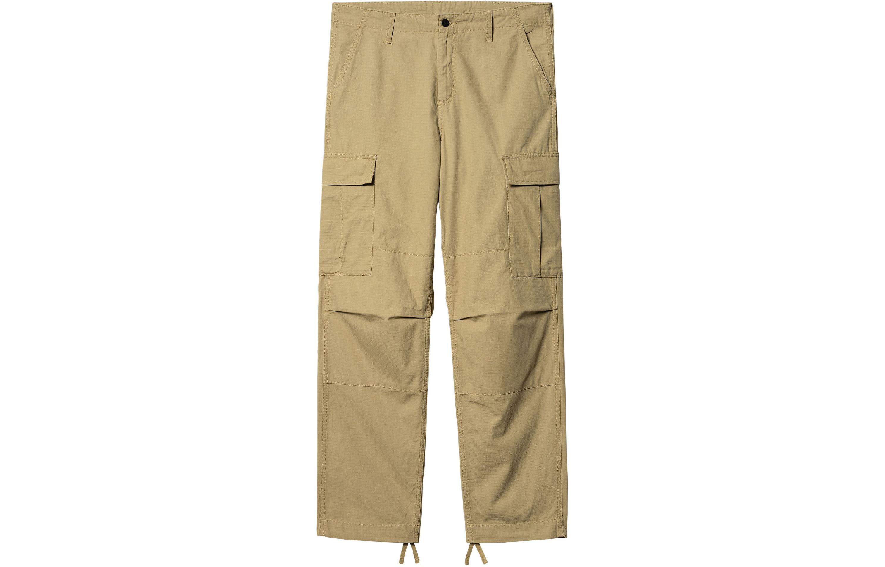Брюки прямого кроя с нашивкой Logo Carhartt WIP, хаки
Брюки прямого кроя с нашивкой Logo Carhartt WIP, хаки