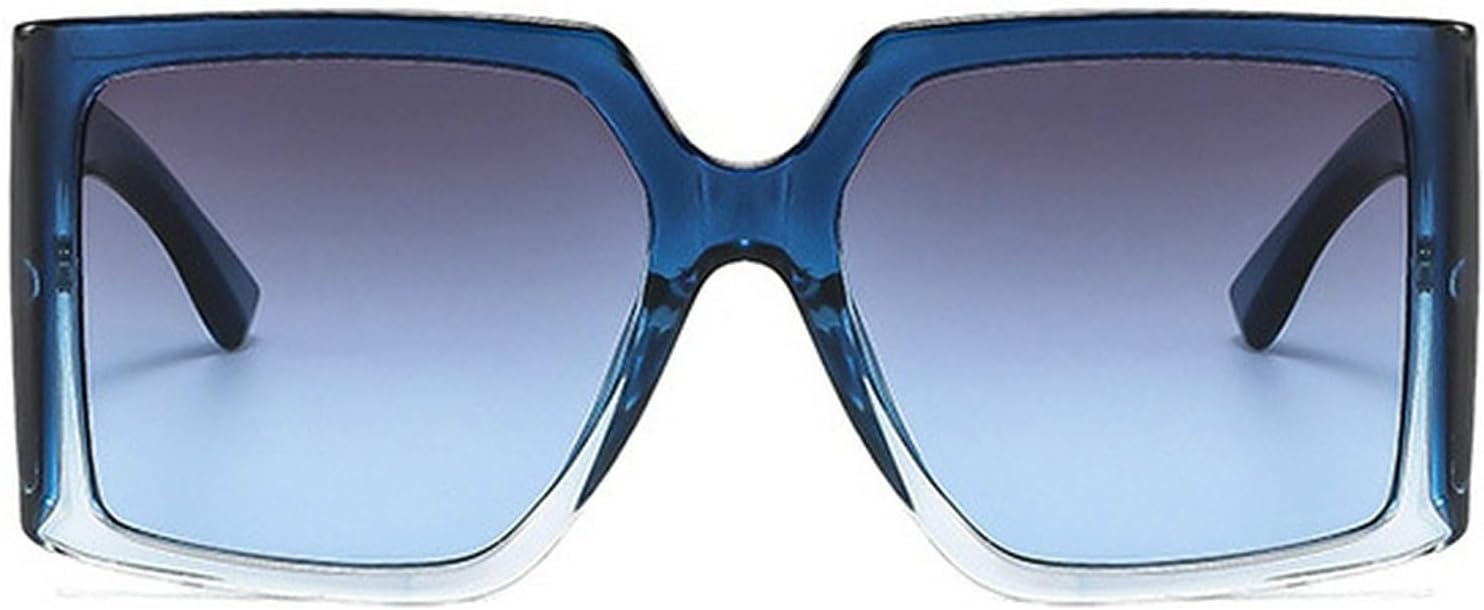 Большие квадратные солнцезащитные очки-щит для женщин, роскошные солнцезащитные очки в стиле панк с градиентным переходом цвета, модные солнцезащитные очки UV400 mincl, Blue Clear
Большие квадратные солнцезащитные очки-щит для женщин, роскошные солнцезащитные очки в стиле панк с градиентным переходом цвета, модные солнцезащитные очки UV400 mincl, Blue Clear