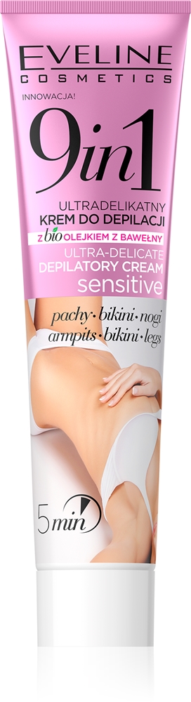 Крем для удаления волос Sensitive для чувствительной кожи Eveline Cosmetics, 125 мл
Крем для удаления волос Sensitive для чувствительной кожи Eveline Cosmetics, 125 мл