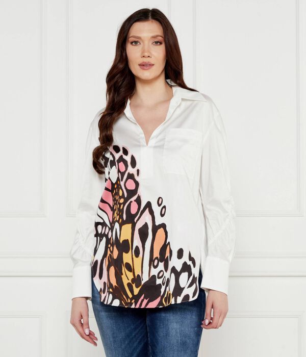 Блузка Marc Cain Loose Fit, белый
Блузка Marc Cain Loose Fit, белый