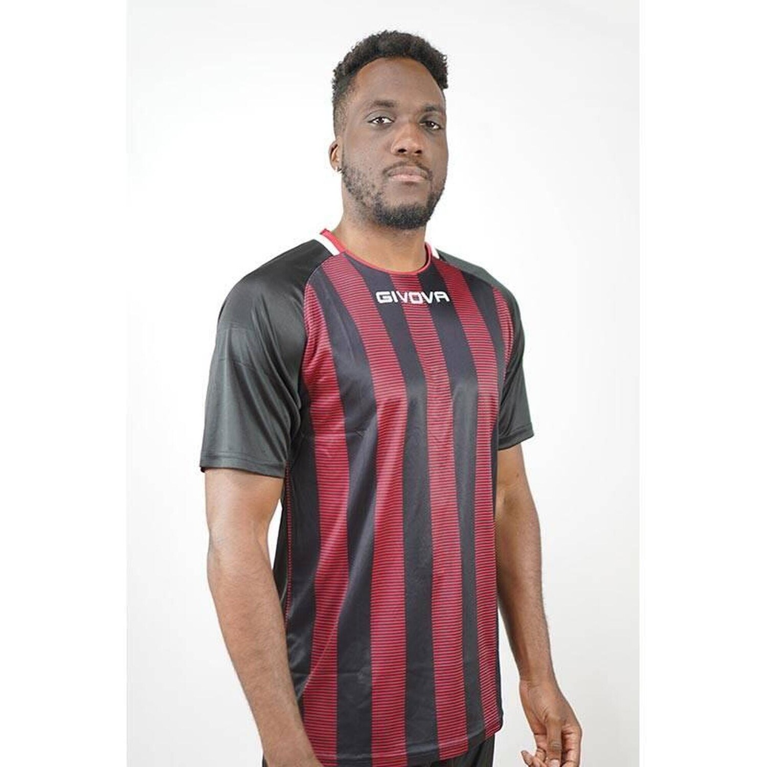 Футболка Givova Tratto, черный/красный полиэстер
Футболка Givova Tratto, черный/красный полиэстер