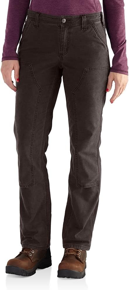 Carhartt женские брюки Rugged Flex Loose Fit Canvas Double-Front Work, Dark Brown
Carhartt женские брюки Rugged Flex Loose Fit Canvas Double-Front Work, Dark Brown