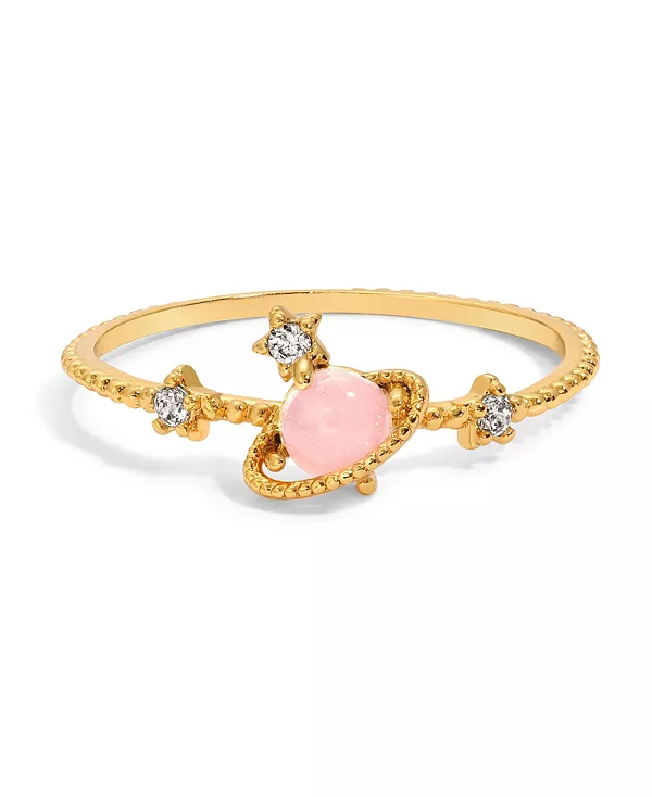 Кольцо «Мне нужен космос» с розовым искусственным кубическим цирконием Girls Crew, gold
Кольцо «Мне нужен космос» с розовым искусственным кубическим цирконием Girls Crew, gold