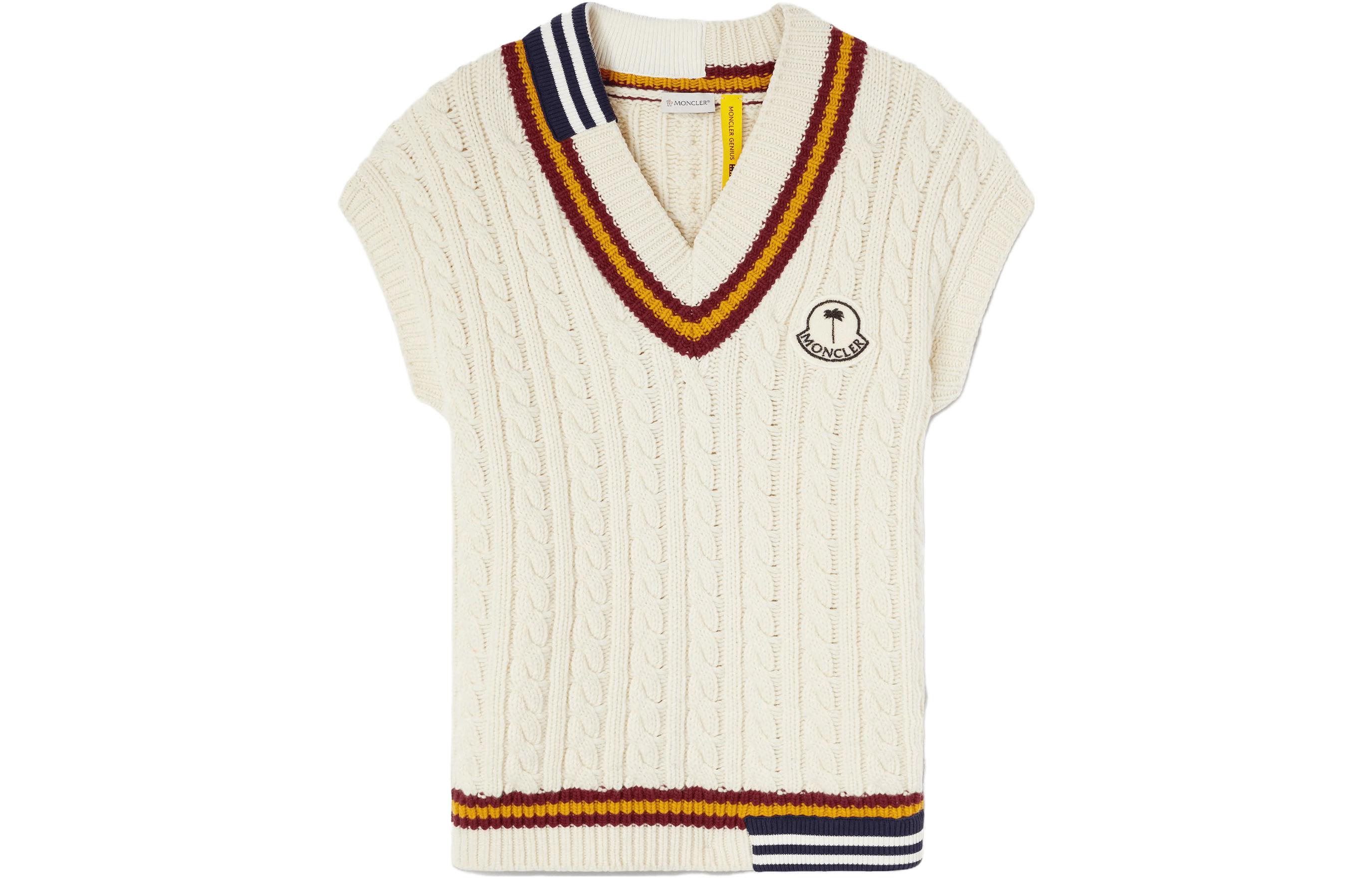 Монклер Икс Палм Энджелс Жилет с V-образным вырезом MONCLER GENIUS, белый
Монклер Икс Палм Энджелс Жилет с V-образным вырезом MONCLER GENIUS, белый