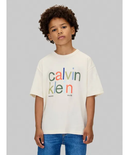 Футболка Slim fit Calvin Klein Jeans, бежевый
Футболка Slim fit Calvin Klein Jeans, бежевый