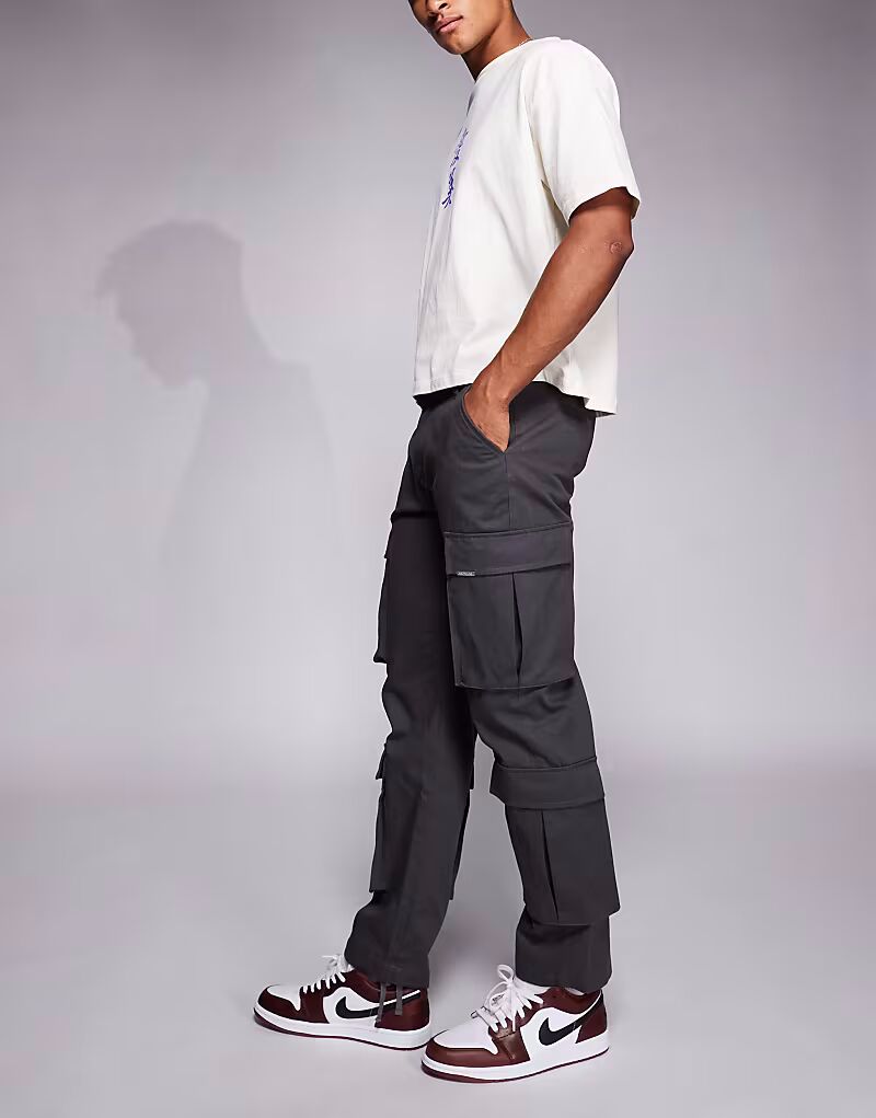 Брюки карго Sixth June в угольном цвете
Брюки карго Sixth June в угольном цвете