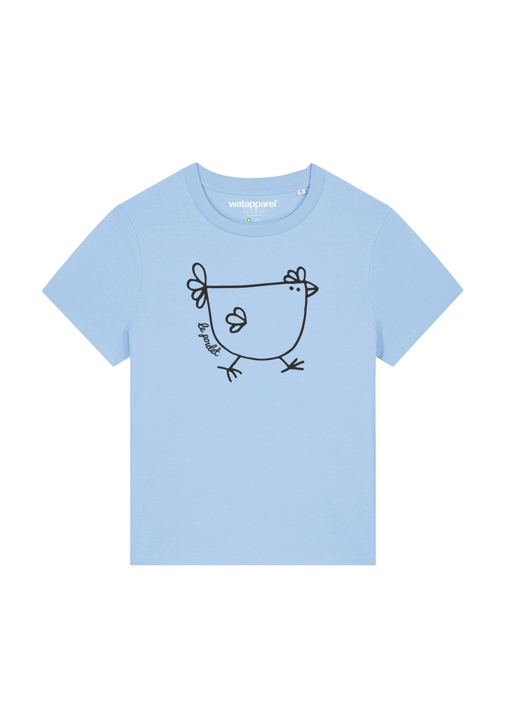 Футболка с принтом LE POULET-DAS HUHN Watapparel, цвет blue soul 
Футболка с принтом LE POULET-DAS HUHN Watapparel, цвет blue soul