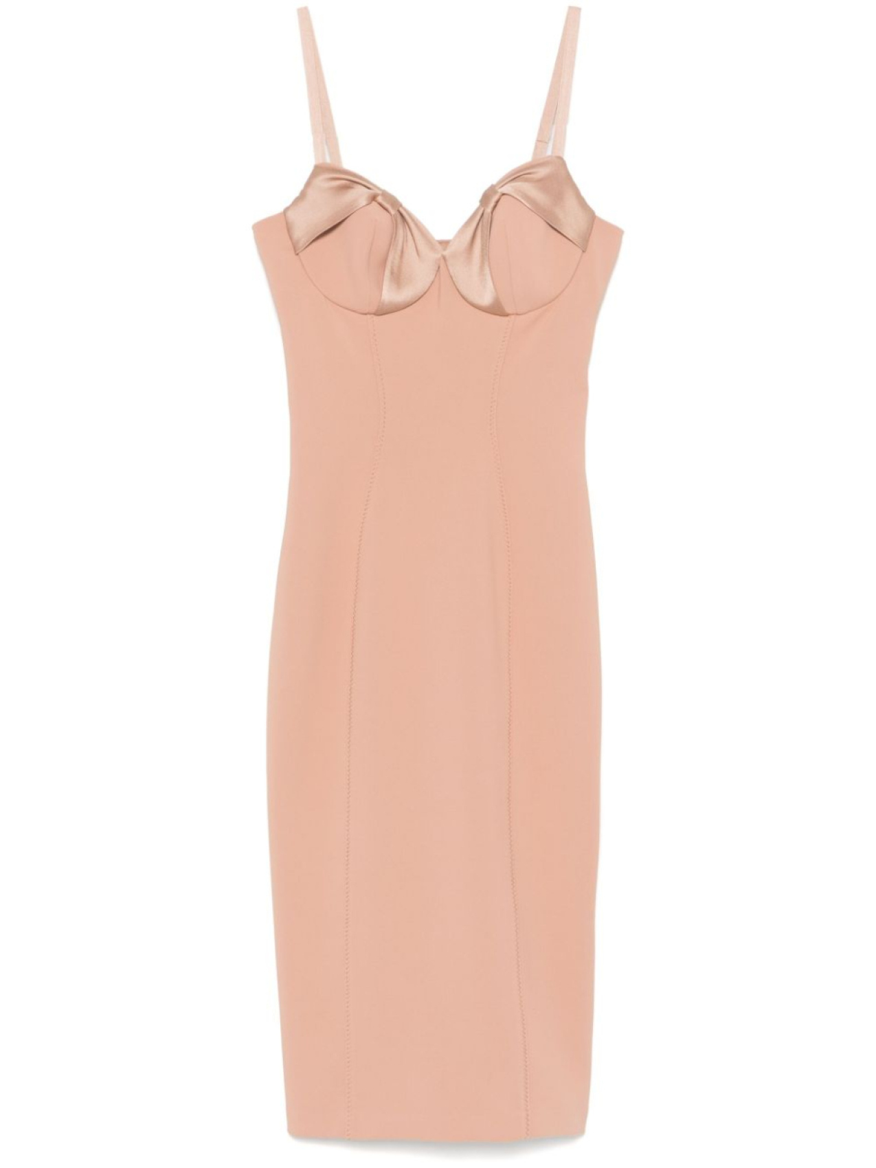 Elisabetta Franchi платье миди с бантом, нейтральный цвет
Elisabetta Franchi платье миди с бантом, нейтральный цвет