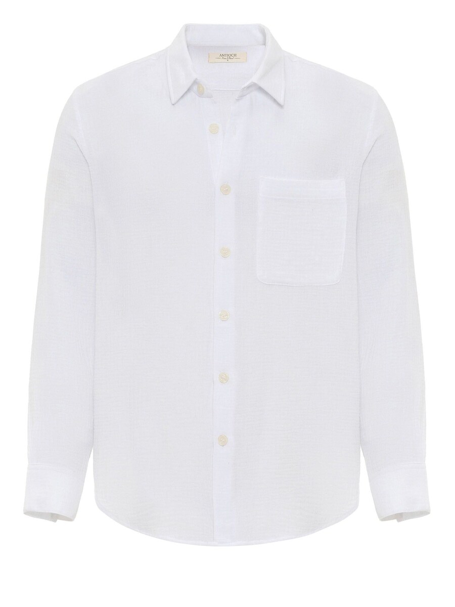 Рубашка обычного кроя на пуговицах Antioch, белый 
Рубашка обычного кроя на пуговицах Antioch, белый