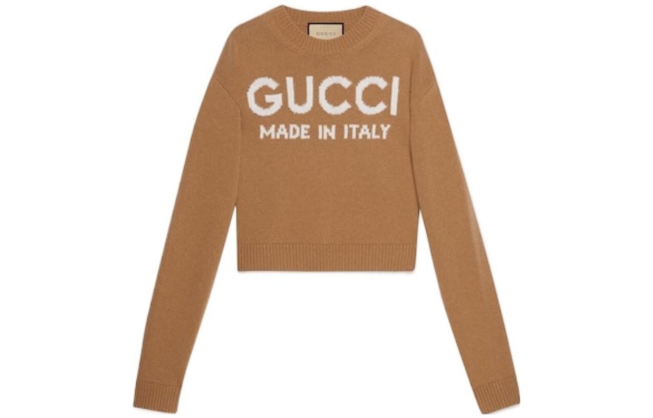 Свитер женский Gucci, имбирно-желтый
Свитер женский Gucci, имбирно-желтый