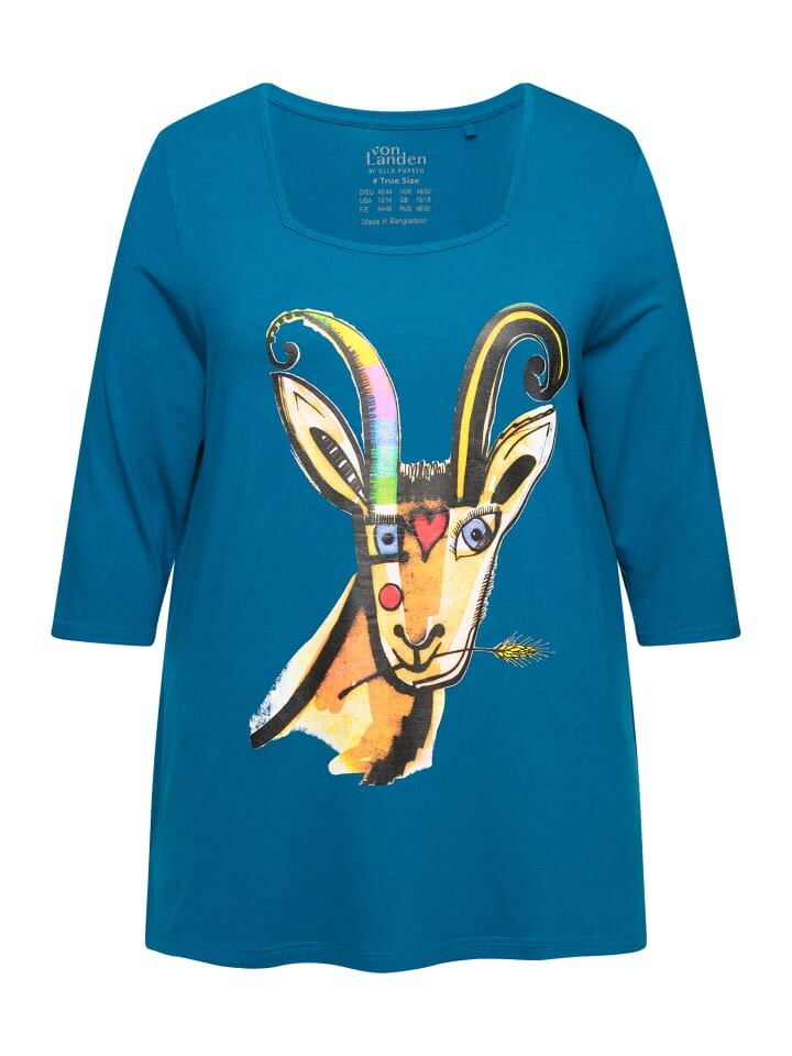 Футболка Ulla Popken, цвет petrol
Футболка Ulla Popken, цвет petrol