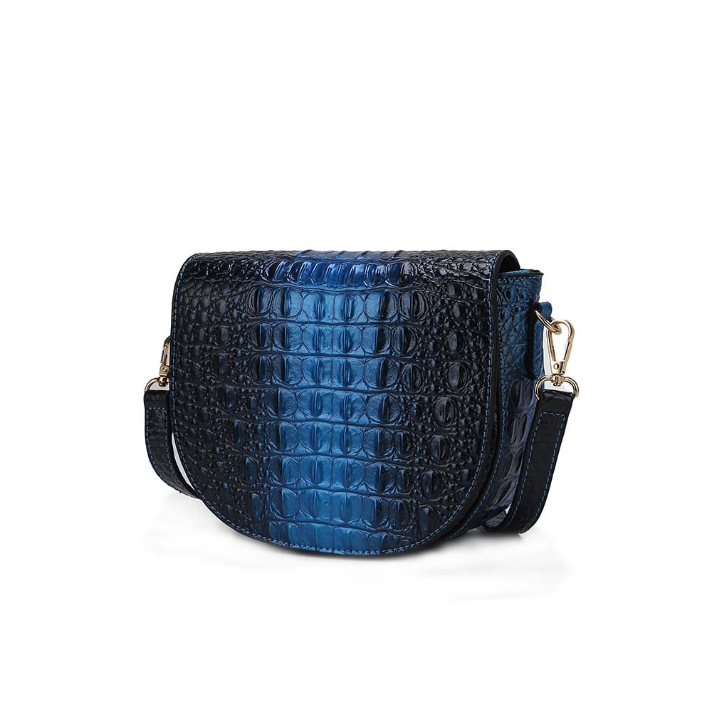 Модная сумка через плечо Amalia с тиснением под крокодила от Mia K MKF Collection By Mia K., синий
Модная сумка через плечо Amalia с тиснением под крокодила от Mia K MKF Collection By Mia K., синий