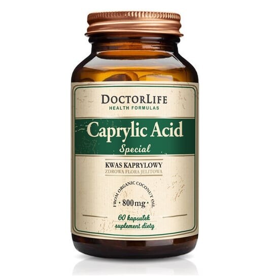 Doctor Life, Caprylic Acid Special, Добавка с каприловой кислотой, 800 мг, 60 капсул Inna marka
Doctor Life, Caprylic Acid Special, Добавка с каприловой кислотой, 800 мг, 60 капсул Inna marka