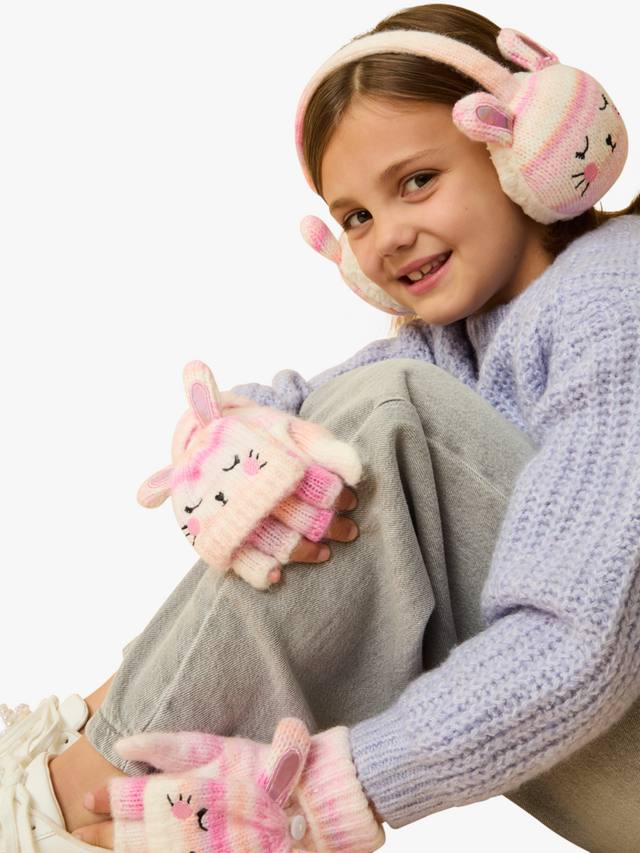 Детские вязаные митенки с зайчиком Angels by Accessorize, Multi
Детские вязаные митенки с зайчиком Angels by Accessorize, Multi