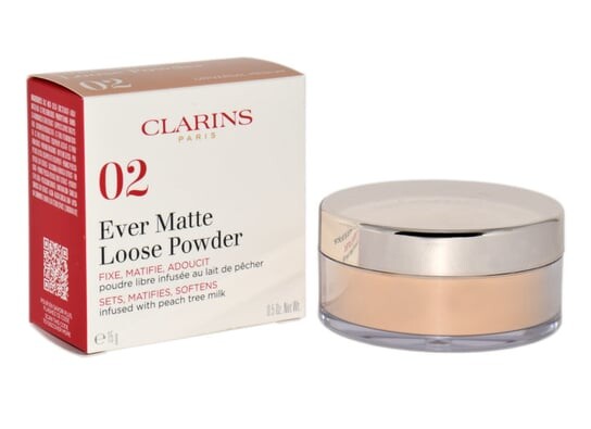 Рассыпчатая пудра для лица, 02 Universal Medium Clarins, Ever Matte Loose Powder 
Рассыпчатая пудра для лица, 02 Universal Medium Clarins, Ever Matte Loose Powder