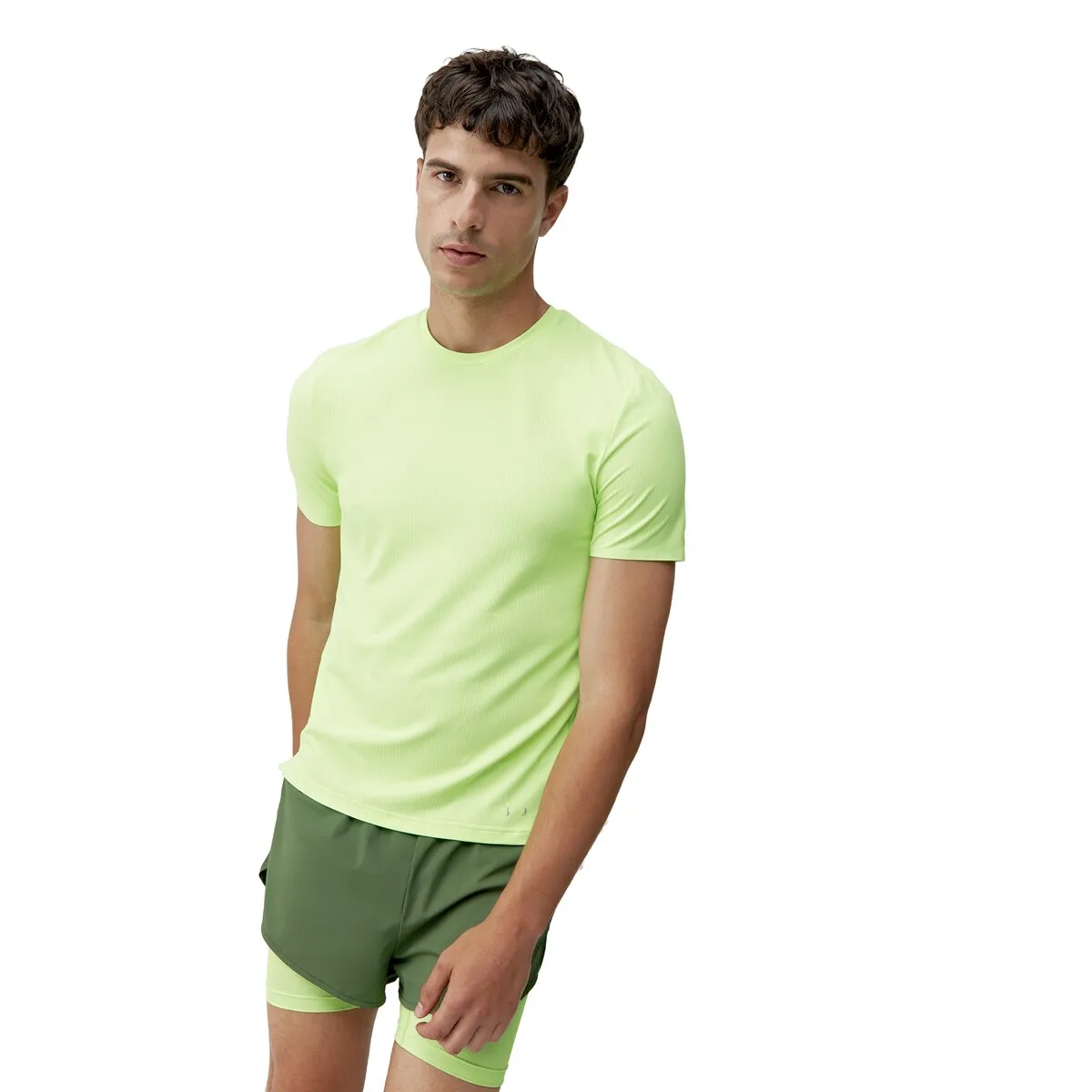 Nadym Born Living Yoga Мужская футболка, неоново-зеленый
Nadym Born Living Yoga Мужская футболка, неоново-зеленый