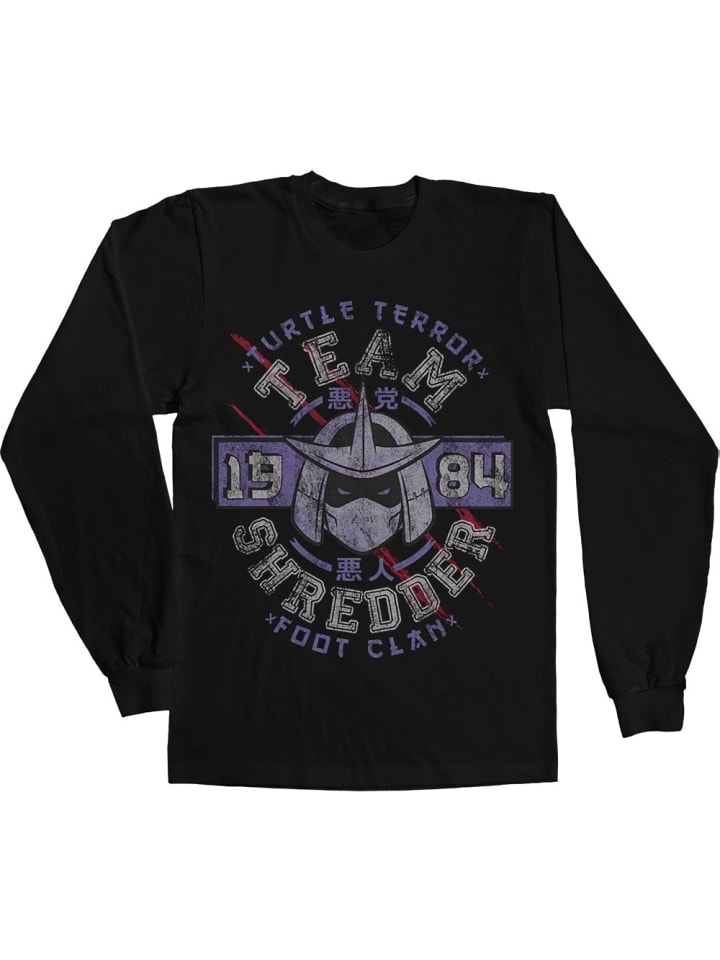 Рубашка с длинным рукавом Teenage Mutant Ninja Turtles, черный
Рубашка с длинным рукавом Teenage Mutant Ninja Turtles, черный
