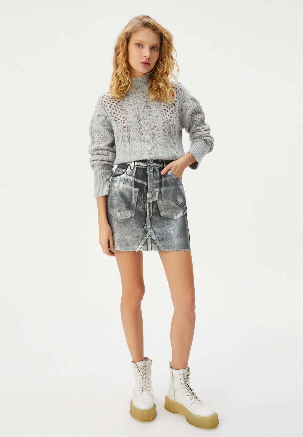 Джемпер Koton, серый
Джемпер Koton, серый